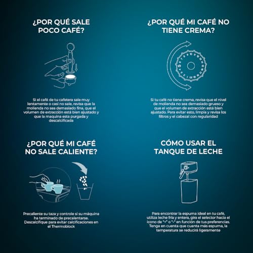 Machine à Café Expresso Power Espresso 20 ColdBrew Latte +. 1350W, 20 Bars, Écran Tactile Couleur, Réservoir d'Eau 1,5L