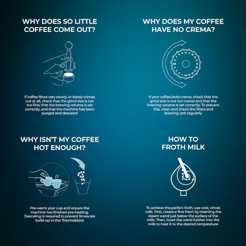 Machine à Café Express Power Espresso Touch ColdBrew, 20 Bars, Réservoir 1,5L