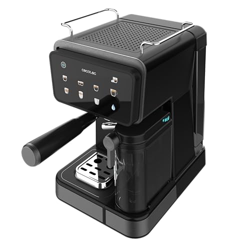 Cafetières Express Semi-automatiques Power Espresso Touch ColdBrew Latte, 20 Bars, 1350W