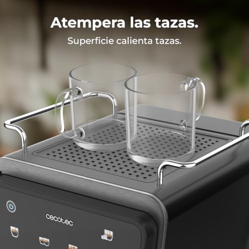 Cafetières Express Semi-automatiques Power Espresso Touch ColdBrew Latte, 20 Bars, 1350W