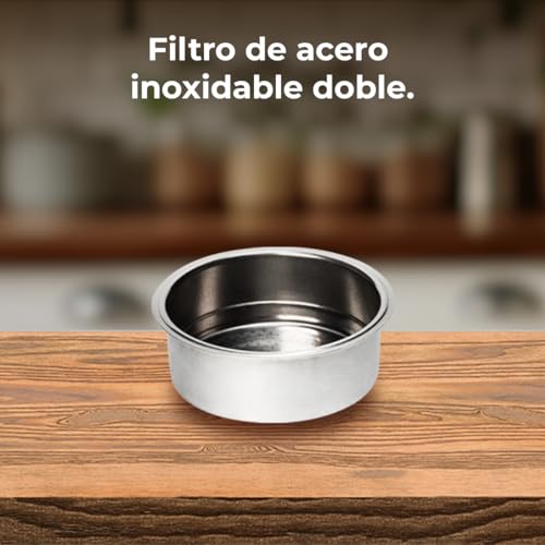 Cafetière Express Semi-automatique Power Espresso ColdBrew Latte Oscuro. 1350W, 20 Bars