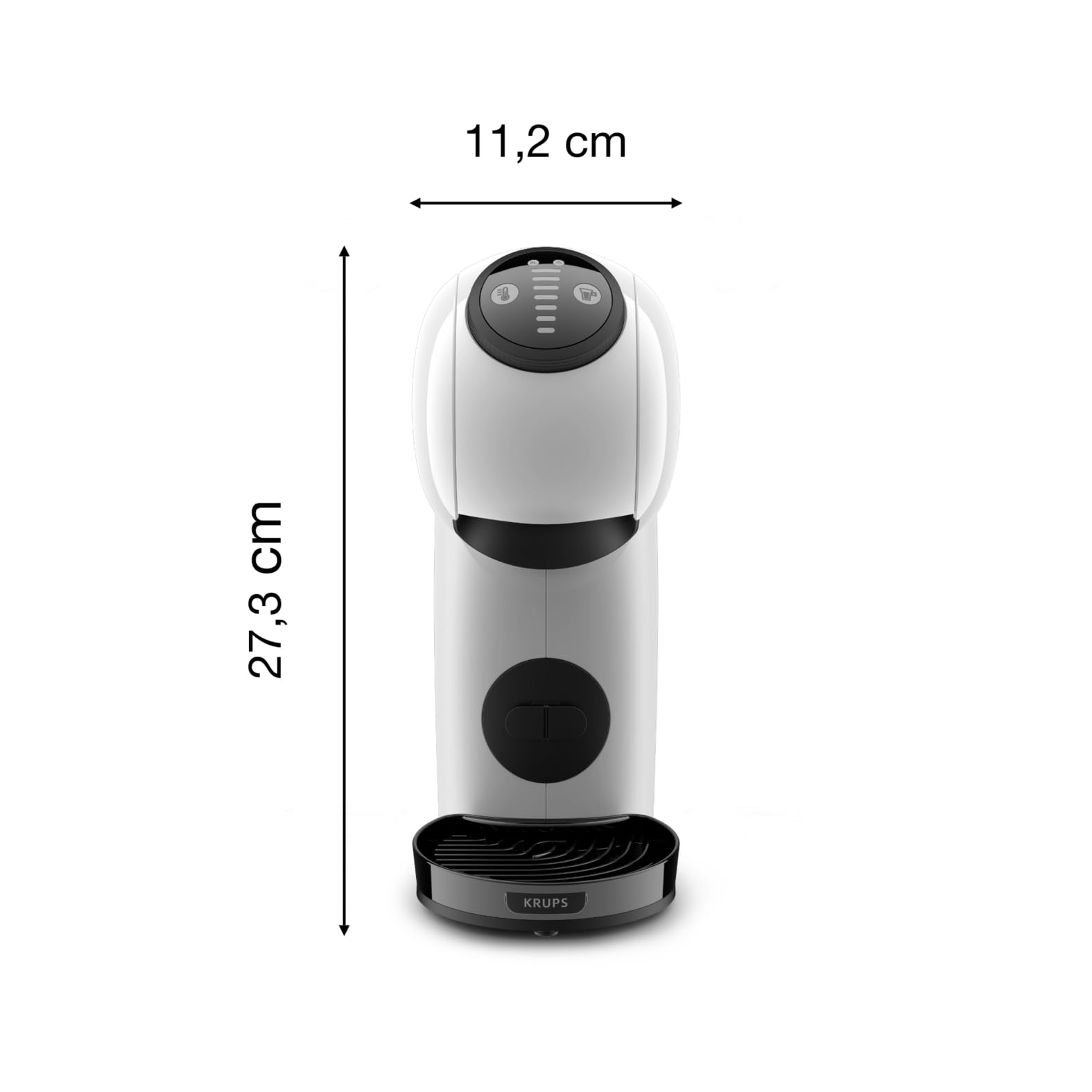 Machine à café dosettes pour multi-boissons, Compacte, Fonction XL, Cafetière espresso, Arrêt automatique, Genio S