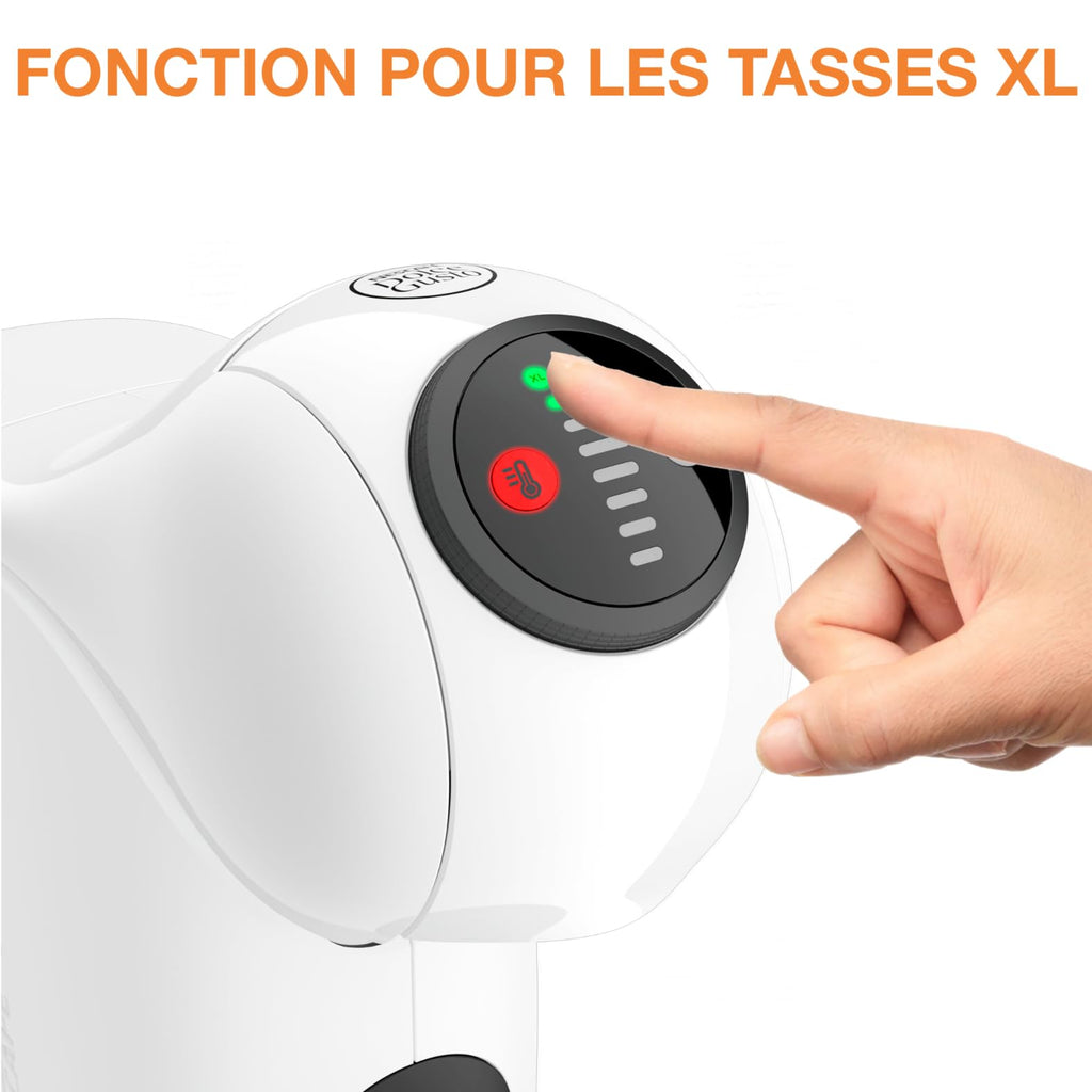 Machine à café dosettes pour multi-boissons, Compacte, Fonction XL, Cafetière espresso, Arrêt automatique, Genio S