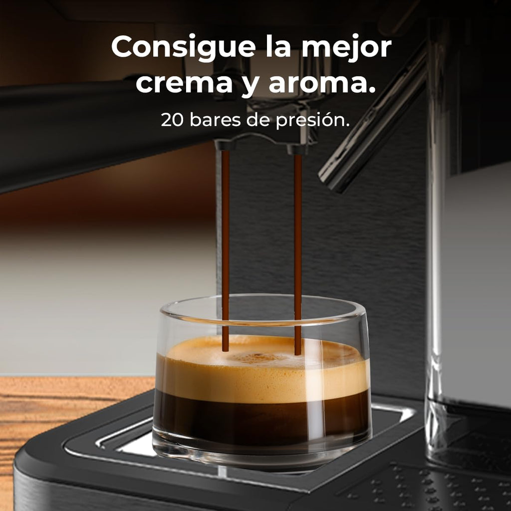 Cafetières Express Semi-automatiques Cafelizzia ColdBrew Latte. 1350W, 20 Bars