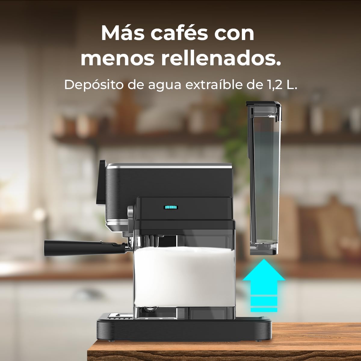 Cafetières Express Semi-automatiques Cafelizzia ColdBrew Latte. 1350W, 20 Bars