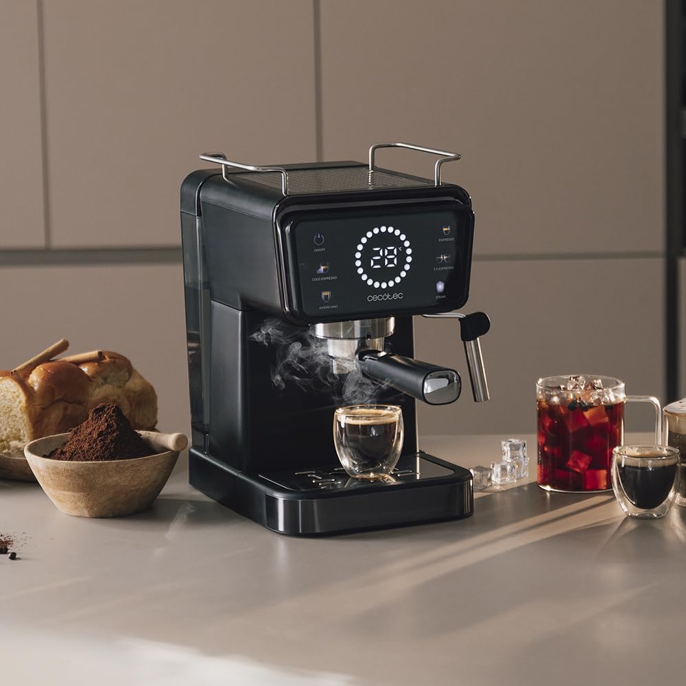 Machine à Café Express Power Espresso Touch ColdBrew, 20 Bars, Réservoir 1,5L