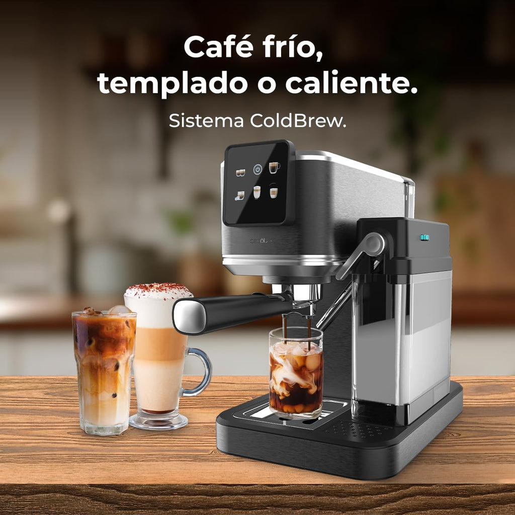 Cafetières Express Semi-automatiques Cafelizzia ColdBrew Latte. 1350W, 20 Bars
